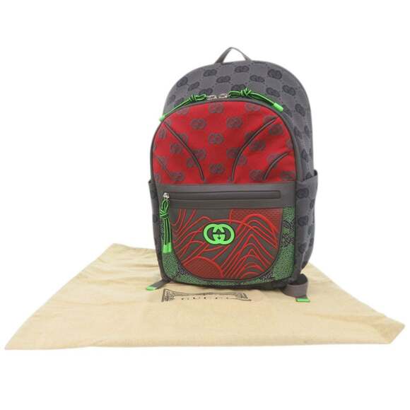 GUCCI Authentic Red Backpack - Picture 2 of 8